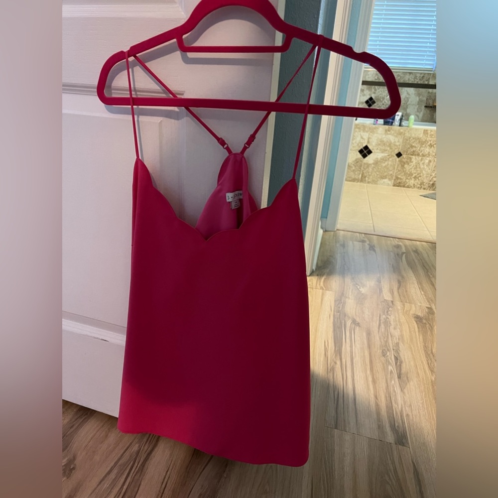 Pretty j. Crew factory tank/blouse size 14